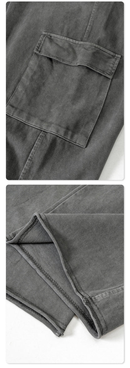 Wide-leg Thin Cargo Sweatpants WN6022