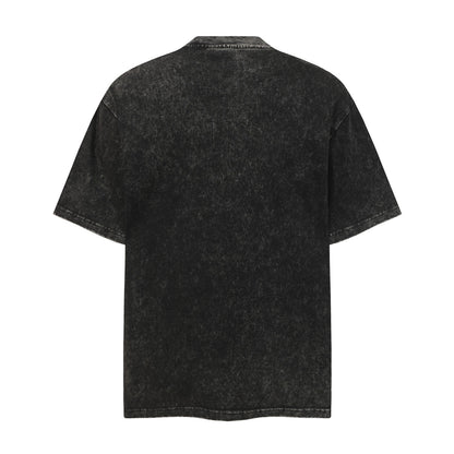 Washed Patchwork Utility Pocket Short Sleeve T-Shirt WN26906