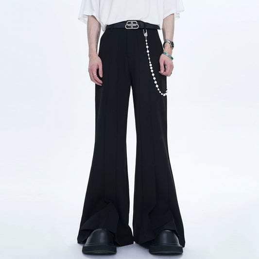 Double Pleated Flare Trousers WN6833