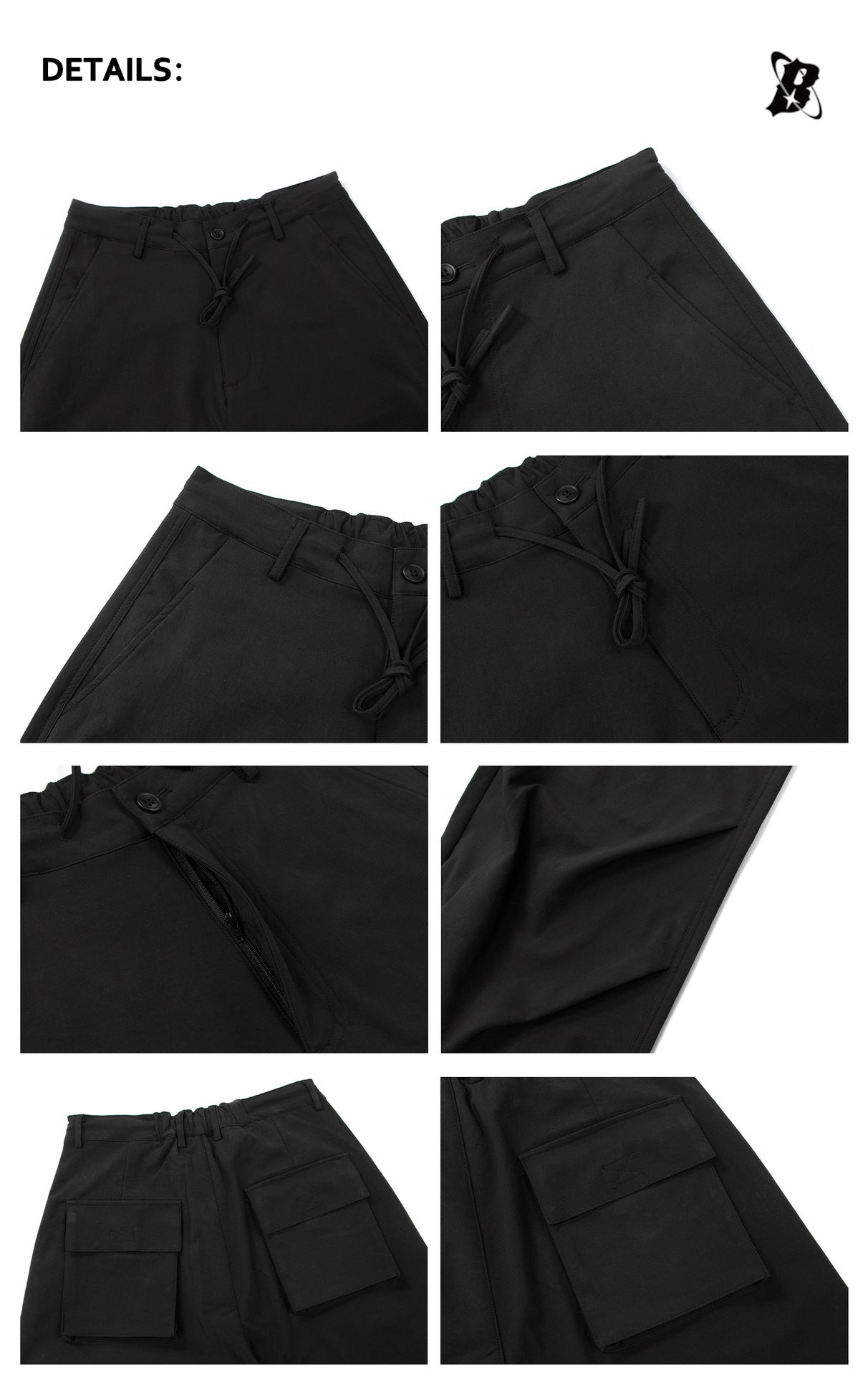 Crinkle Panel Wide Leg Pants WN26208