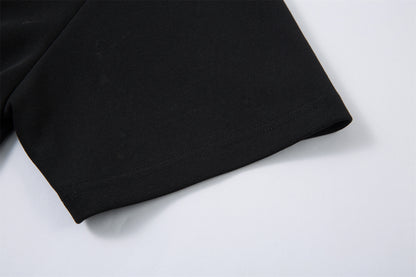 Full Zip Polo Collar Short Sleeve Shirt WN26805