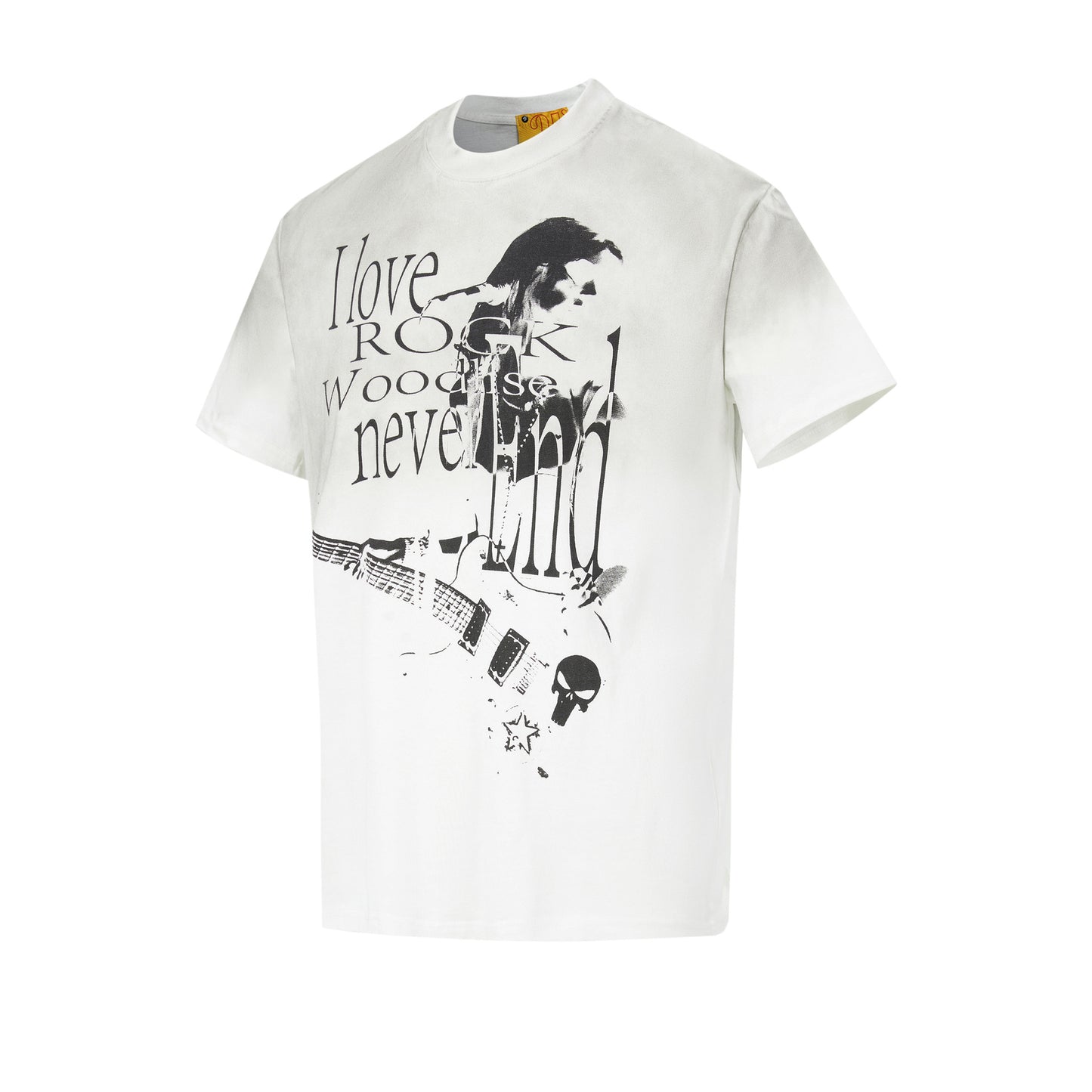 Figure Print Oversize Short Sleeve T-Shirt WN25861