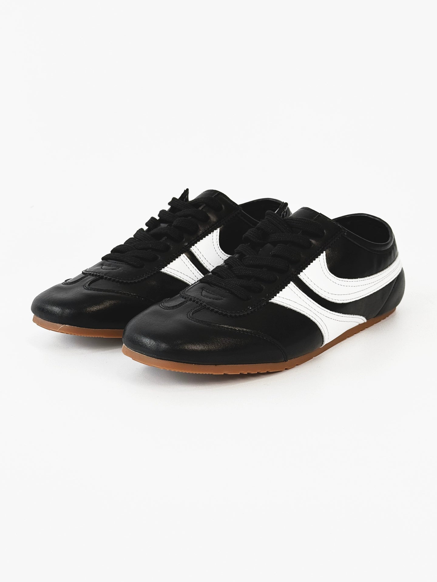Suede Material Design Derby Sneakers WN19178