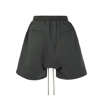 Drawstring Zipper Short Pants WN25491