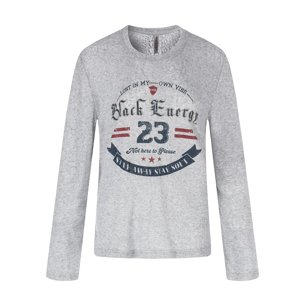 Letter Graphic Long Sleeve T-Shirt WN27981