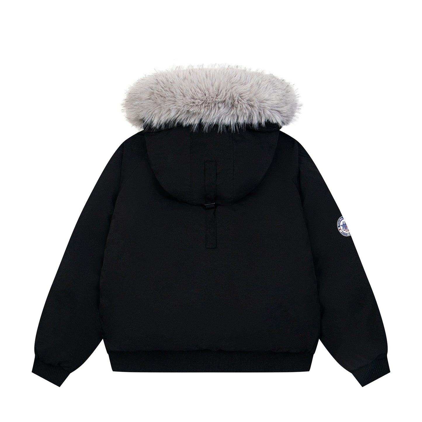 Fur Collar Hooded Workwear Padded Jacket WN11558