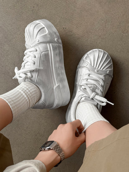 Chunky Shell Toe Platform Sneakers WN24516