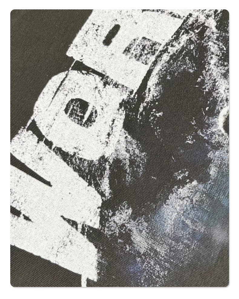 Fake Layered Digital Print Oversize Long Sleeve T-Shirt WN9980