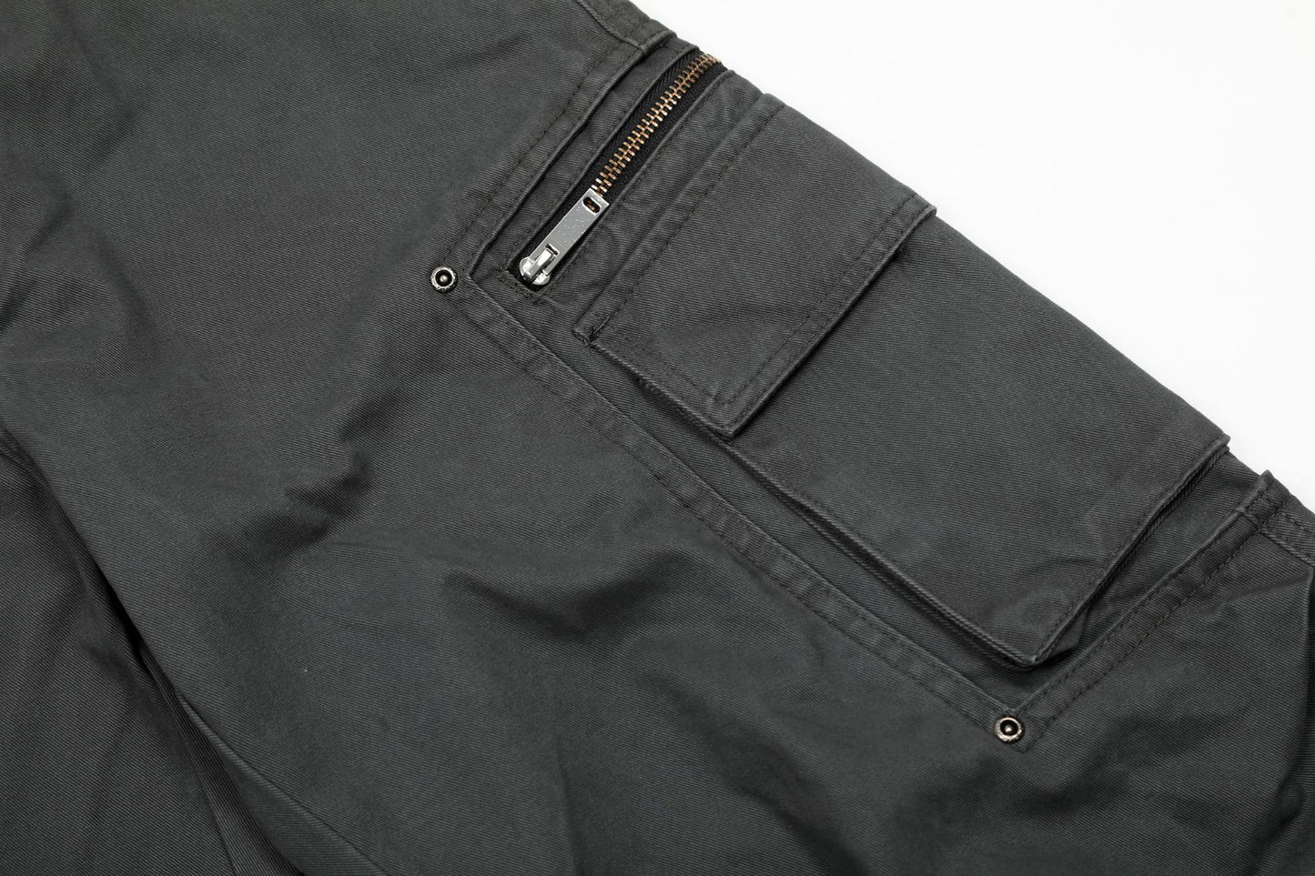 Zip Pocket Cargo Wide Leg Pants WN25936