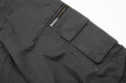 Zip Pocket Cargo Wide Leg Pants WN25936