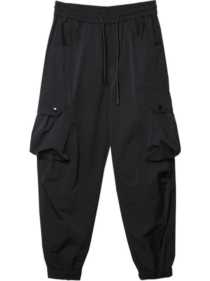 Functional Multi-Pocket Quick-Dry Cuffed Cargo Pants WN22579