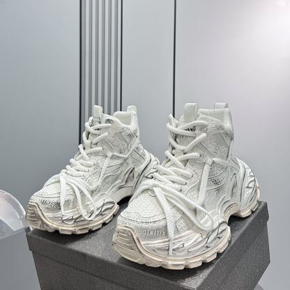 Embroidery Rope Lace Sneaker Boots WN24717