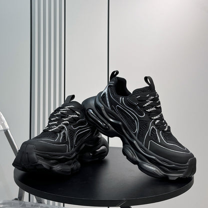 Mesh Air Sole Chunky Sole Sneakers WN24634