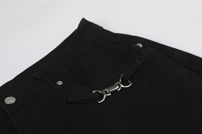 Metal Ornament Half Pants WN25922