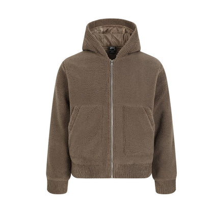 Hooded Boa Puffer Jacket WN21926