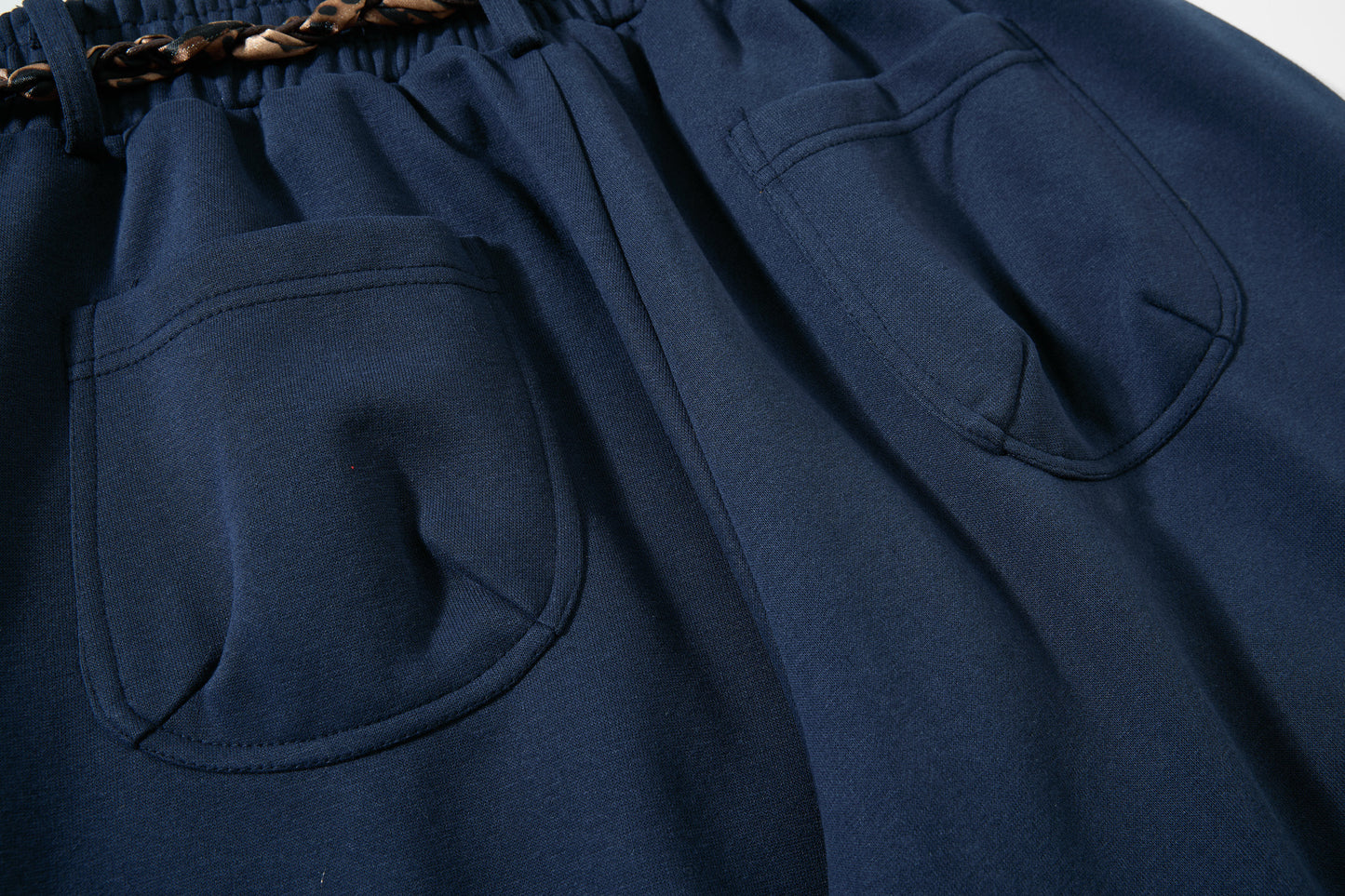 Sporty Curved Wide Leg Pants WN25690