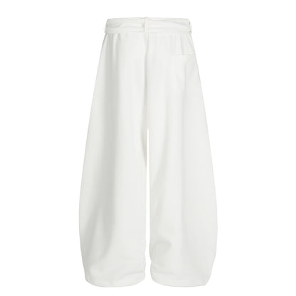 Flame Print Wide Leg Pants WN25786