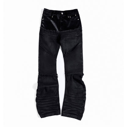 Pleats Stacked Pants WN27437