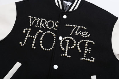 Oversize Versatile Baseball Jacket WN13070