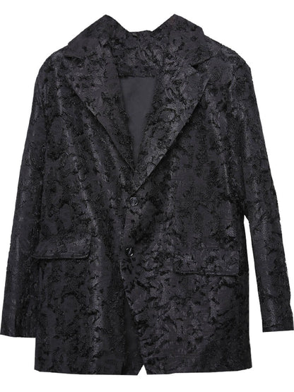 Texture Damage Tailored Jacket WN22410