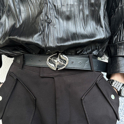 3 Buckle Styles Metal Buckle Belt WN25080
