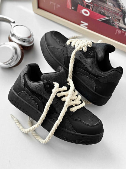 Rope Lace Platform Sneakers WN24525