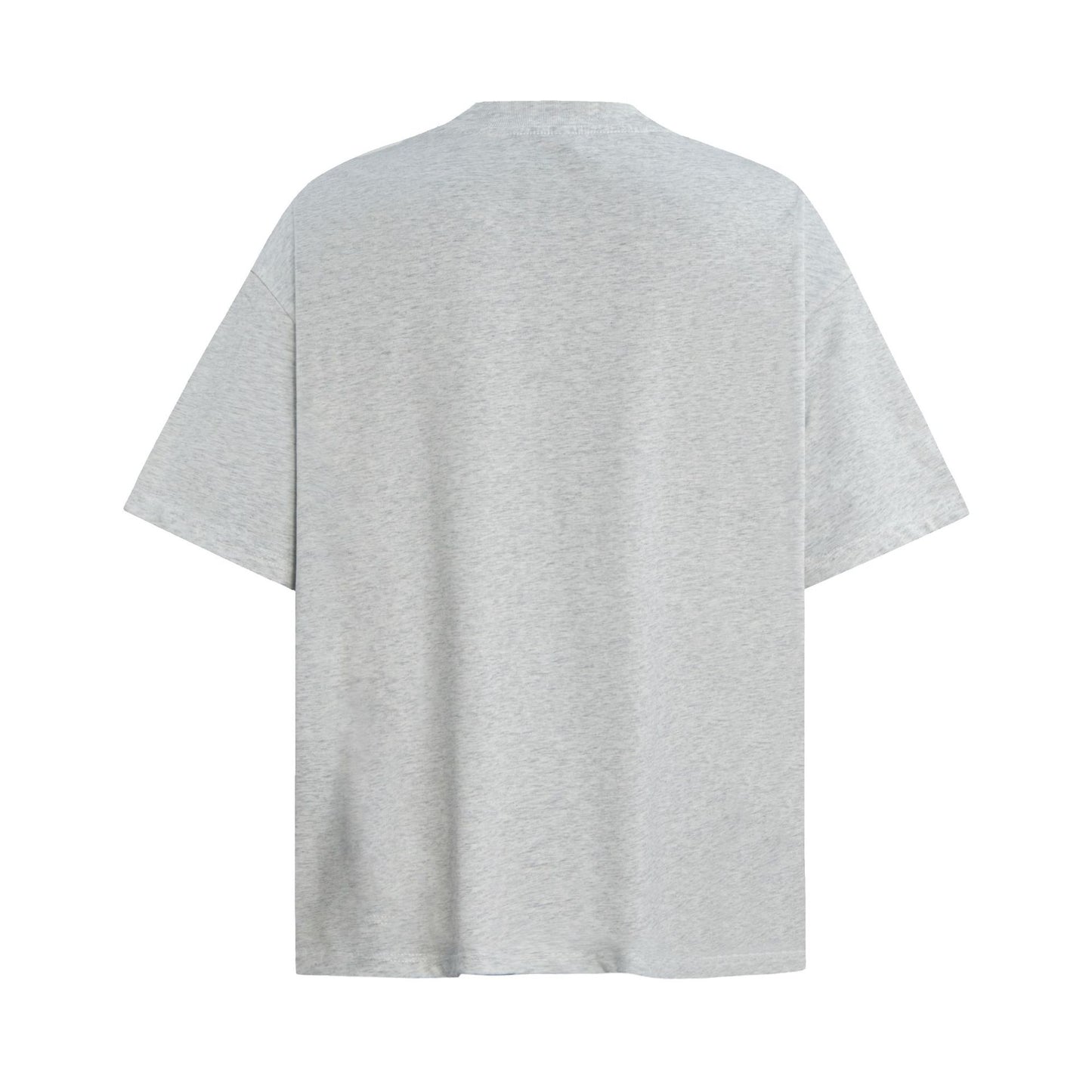 Illustration Letter Print Oversize Short Sleeve T-Shirt WN25944