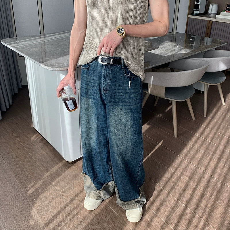 Short Sleeve Denim Shirt & Denim Jeans Setup WN20420