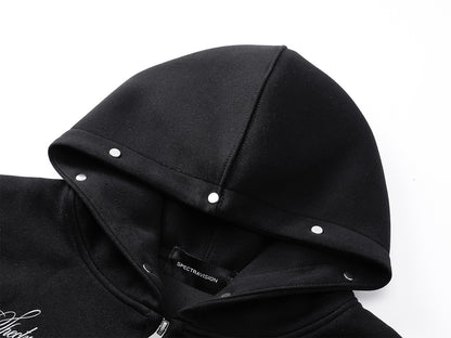 Dirty Dye Cross Heavyweight Pullover Hoodie WN23066