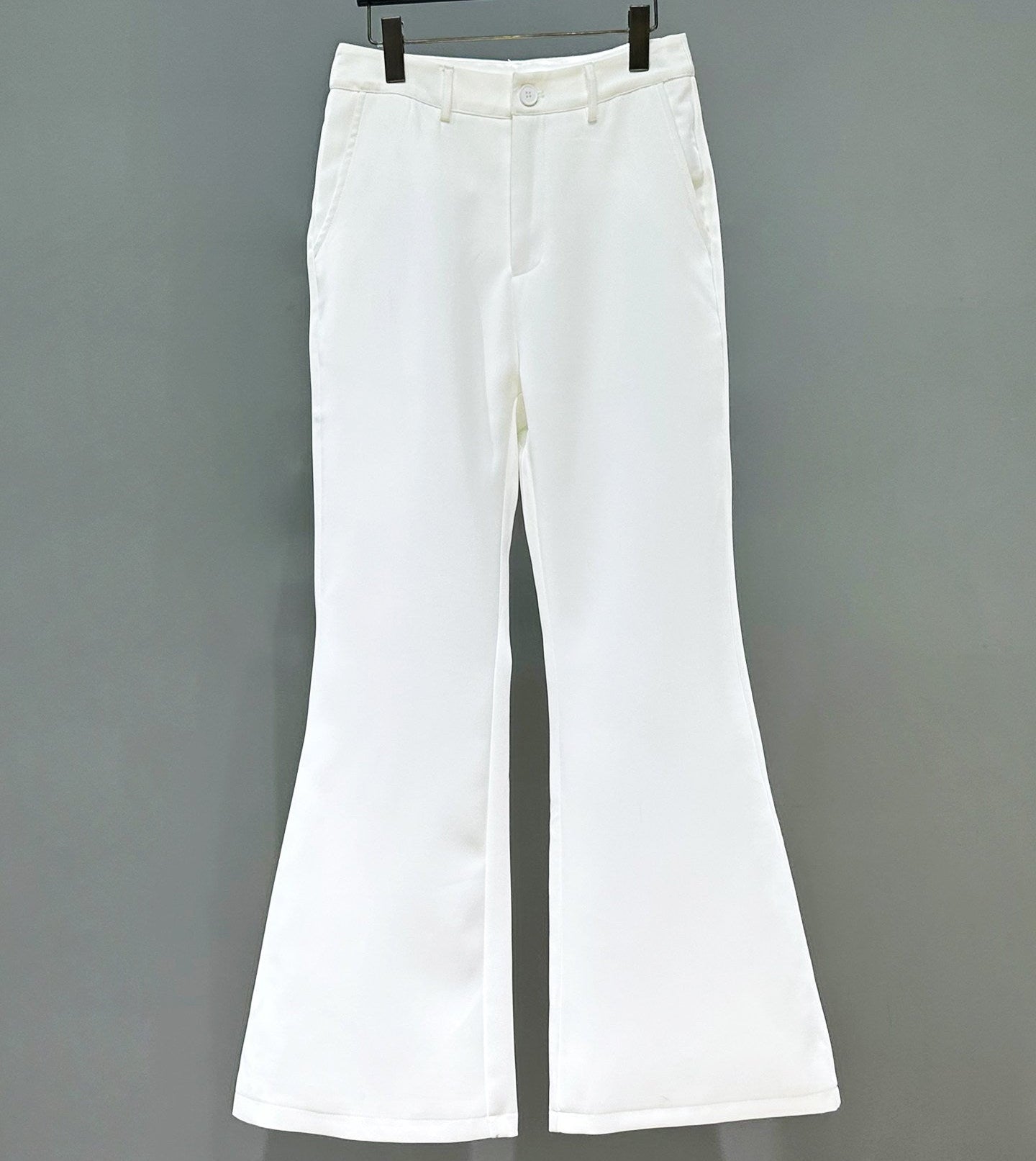 Embroidery Tailored Jacket & Flare Trousers Setup WN23943