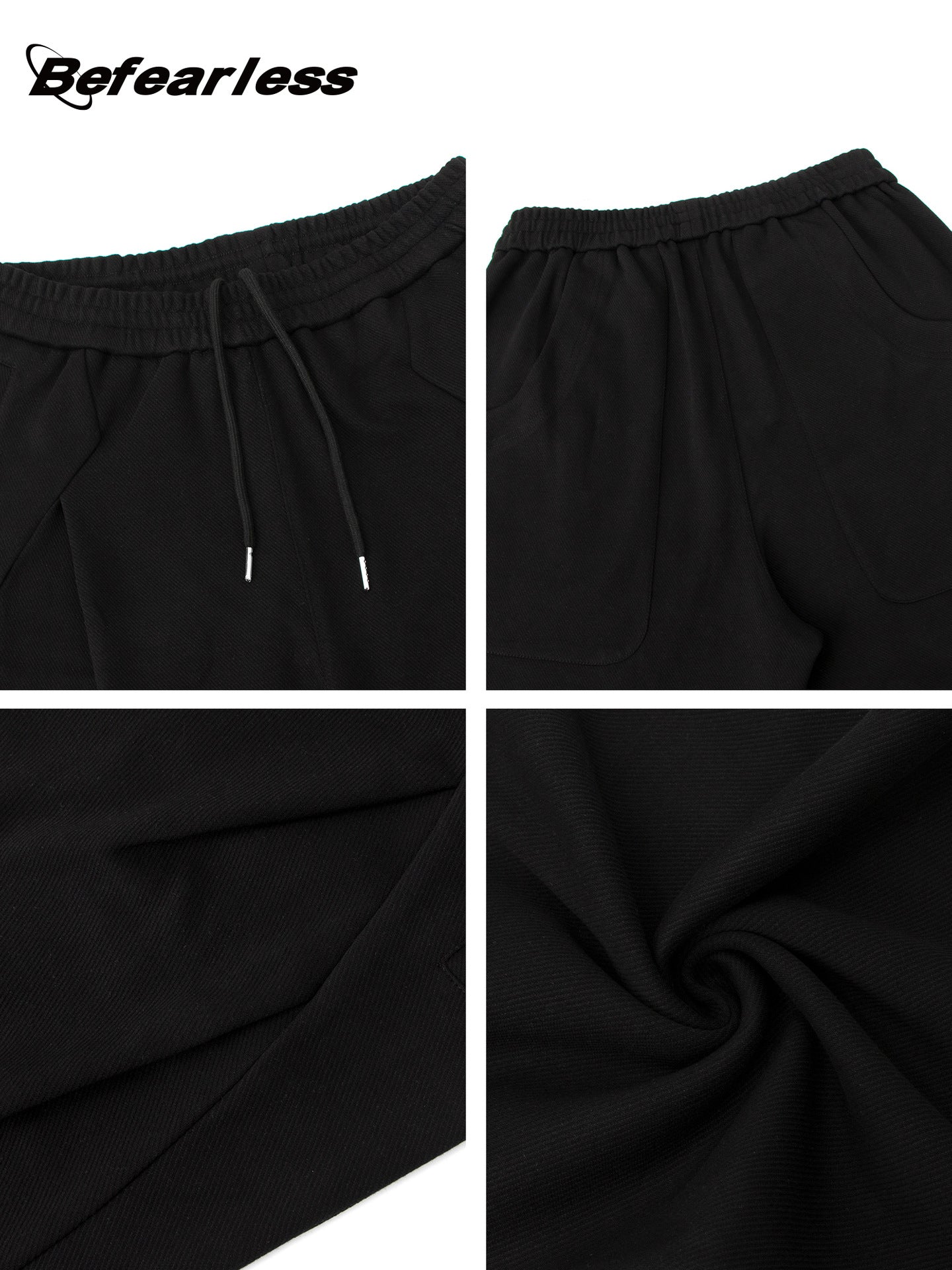Curved Wide Leg Sweat Pants WN26409