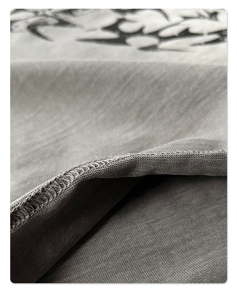 Graphic Print Oversize Short Sleeve T-Shirt WN16267