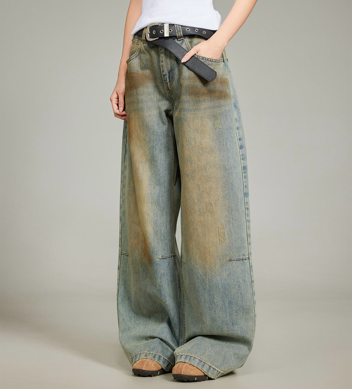 Wash Straight Denim Jeans WN25602