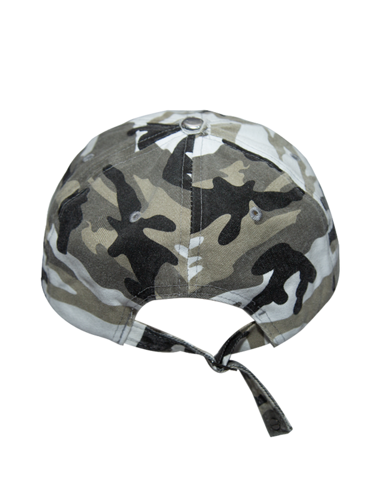 Camouflage Thorn Damage Curved-Brim Cap WN21142