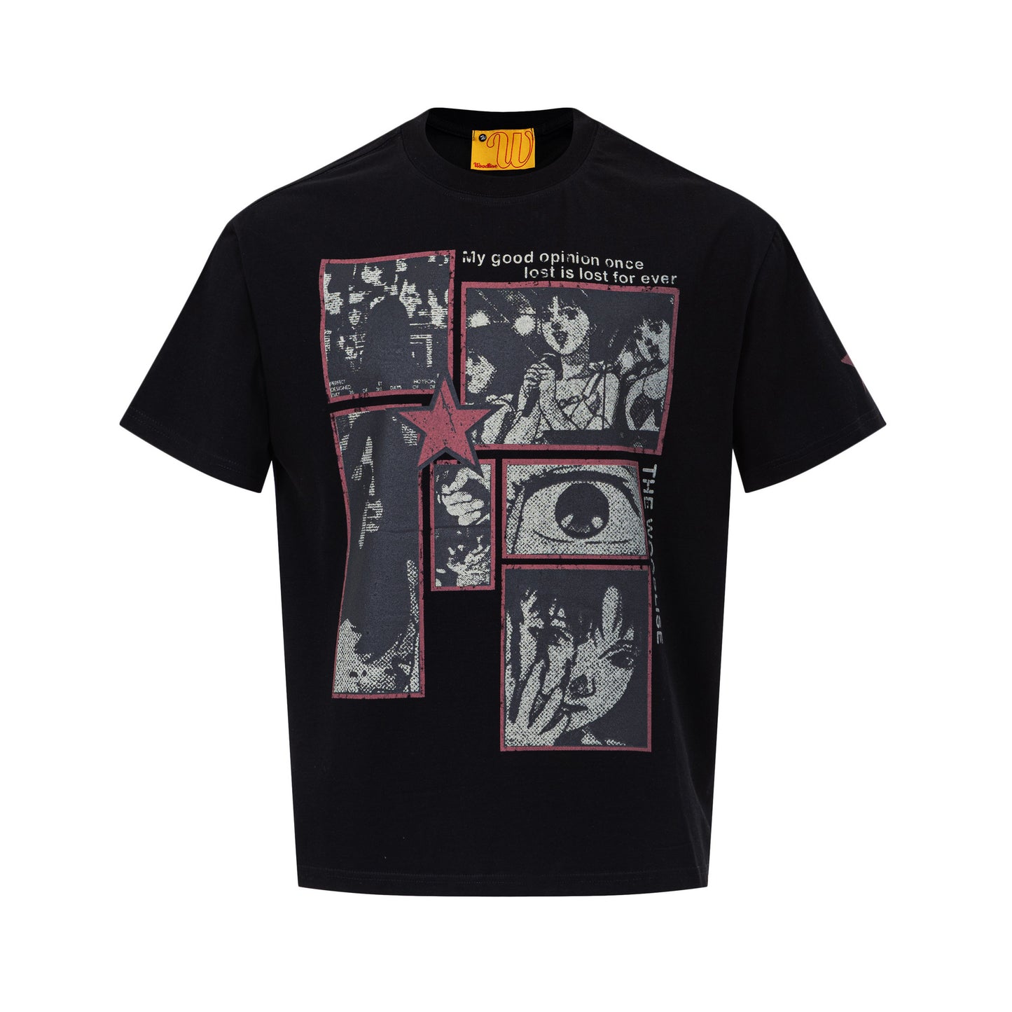 Cartoon Print Cool Touch Oversize Short Sleeve T-Shirt WN25892