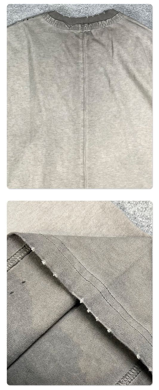 Washed Graphic Print Oversize Short Sleeve T-Shirt WN16248