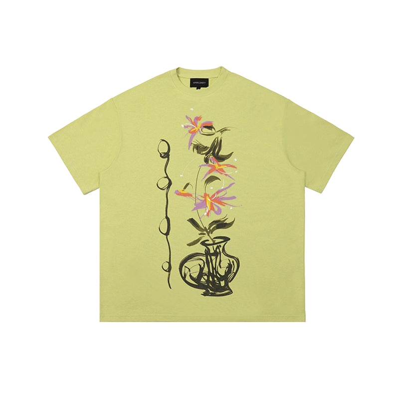 Graphic Art Print Short Sleeve T-Shirt WN18909