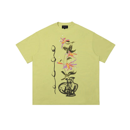 Graphic Art Print Short Sleeve T-Shirt WN18909