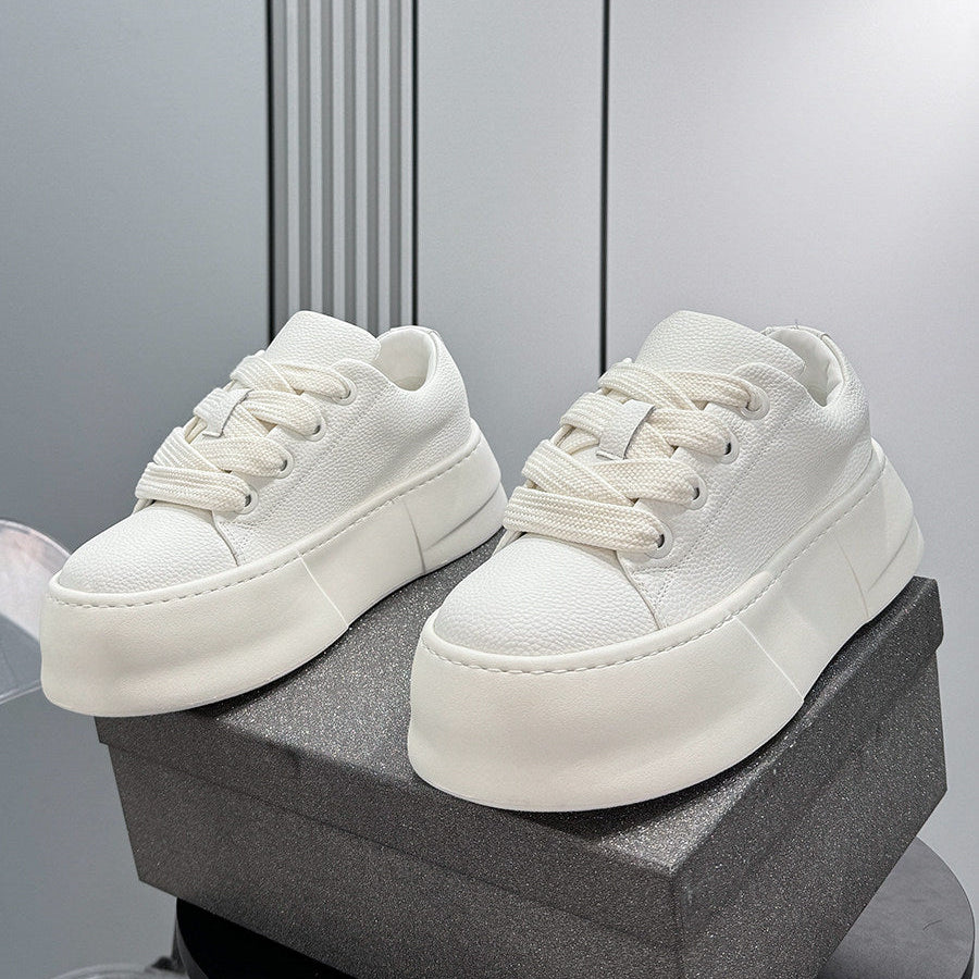 Thick-Sole Height-Increasing Skate Sneakers WN24779