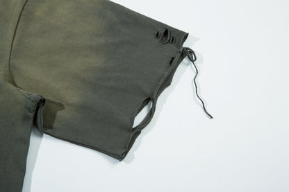 Damage Wash Heavyweight Oversize Short Sleeve T-Shirt WN16115