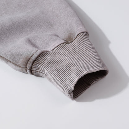 Washed Tie-Dye Patchwork Pullover Hoodie WN16182