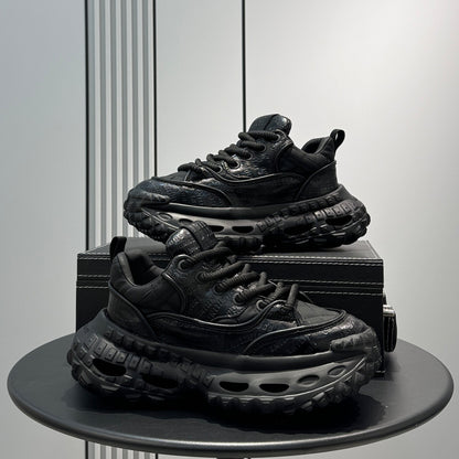 Print Platform Height-Increasing Dad Sneakers WN24752