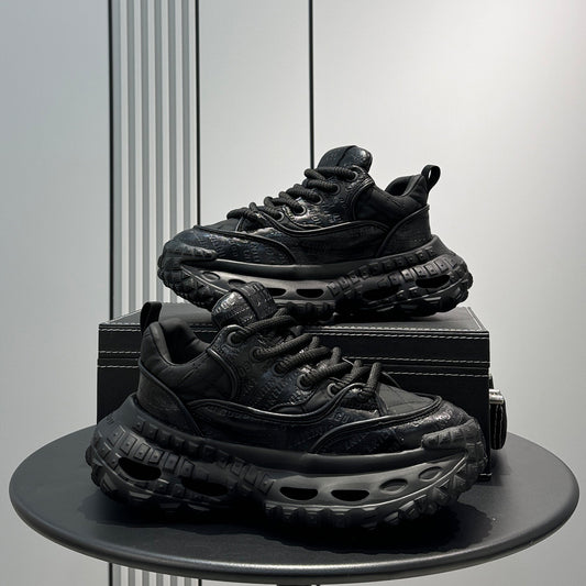 Print Platform Height-Increasing Dad Sneakers WN24752