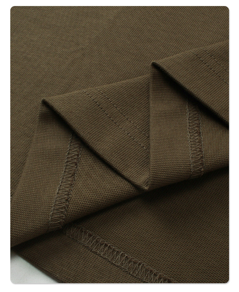 Fake Layered Round Neck Long Sleeve T-Shirt WN7798