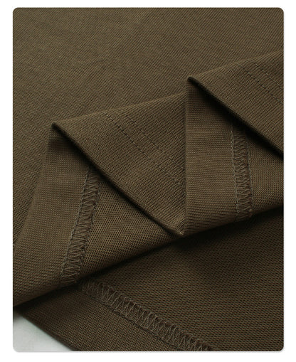 Fake Layered Round Neck Long Sleeve T-Shirt WN7798