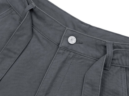 Washed Wide Leg Half Pants WN28051