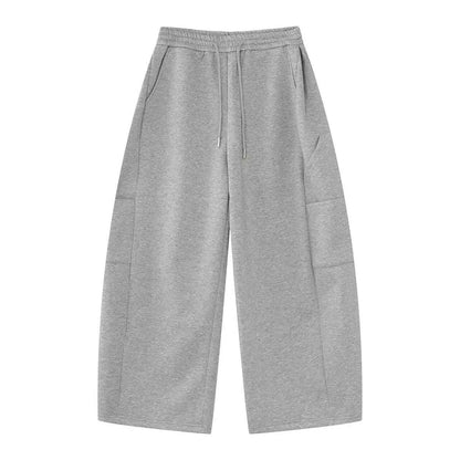 Half Zipper Hoodie & Wide Leg Pants Setup WN25188