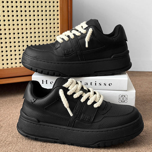 Chunky Platform Sneakers with Rope Laces WN24544