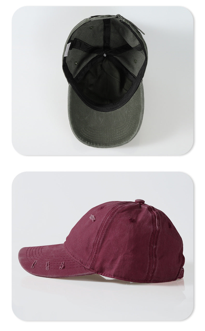 Damage Washed Baseball Cap WN6618