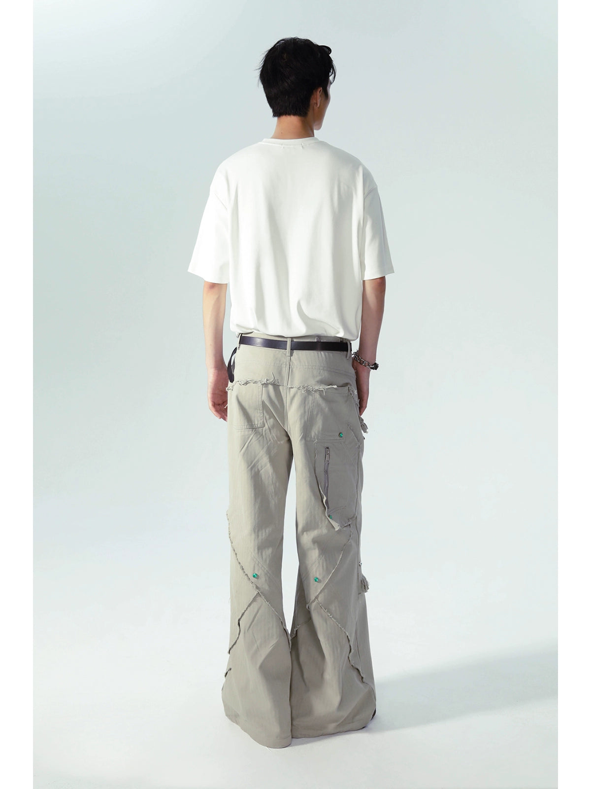 Starry Rhinestone Print Short Sleeve T-Shirt WN18880